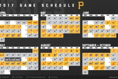 2017 Pirates Schedule