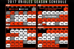 2017OriolesSchedule